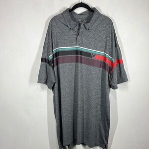 Callaway Red and Gray Polo Shirt size 2XLT